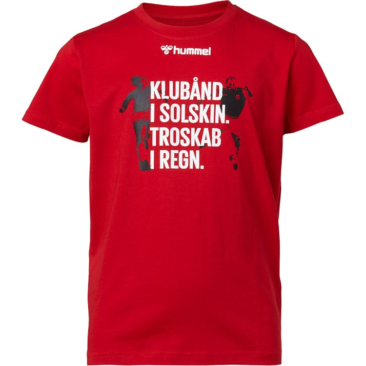 hummel Vejle B Fan Slogan T-shirt Børn