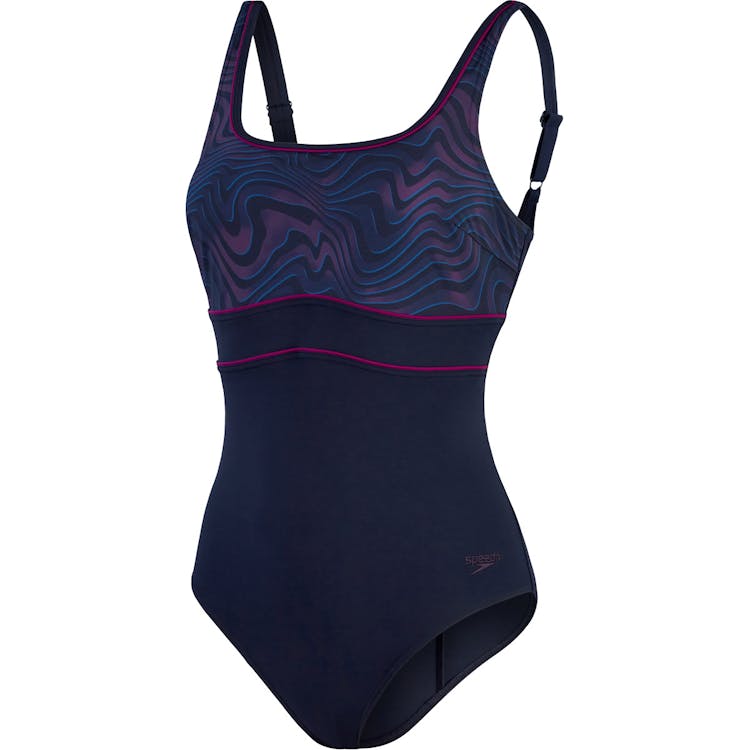 Speedo Shaping Contour Eclipse Printed Badedragt Dame