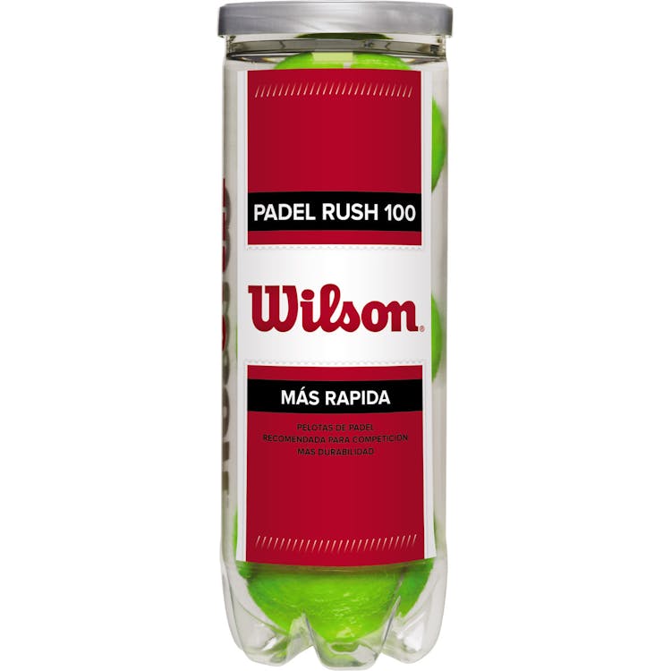 Wilson Rush 100 3-Pak Padel Bolde