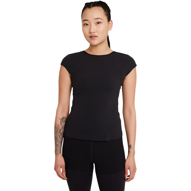 Nike Yoga Luxe Trænings T-shirt Dame