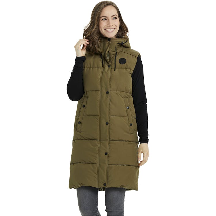 Weather Report Chief Puffer Parka Vest Dame